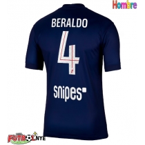 Camiseta Paris Saint-Germain Lucas Beraldo #4 Primera Equipación 2025-26 manga corta